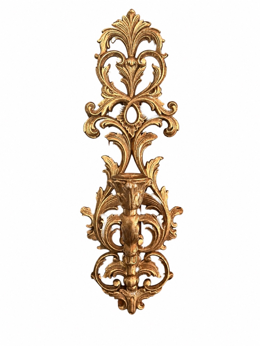 Ornate Gold Decorative Wall Hook - Classic Style